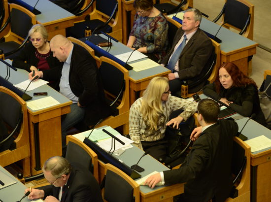 Riigikogu täiskogu istung 12. jaanuar 2015